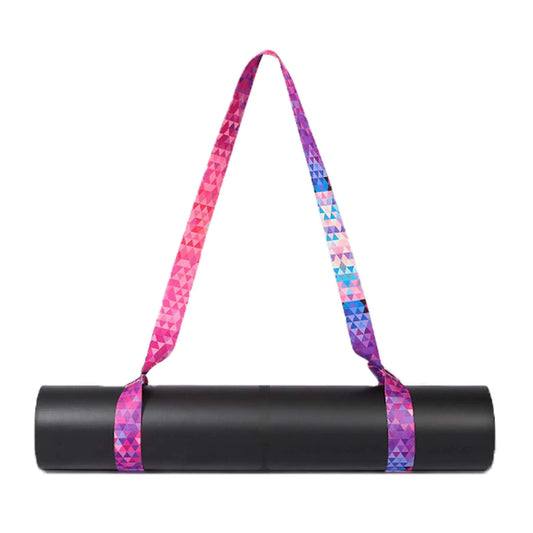 Beyolezi AN Yoga Mat Strap for Carrying Yoga Mat Carrier Adjustable Yoga Mat Sling for Yoga Mat Exercise Mat (Dazzling Red)